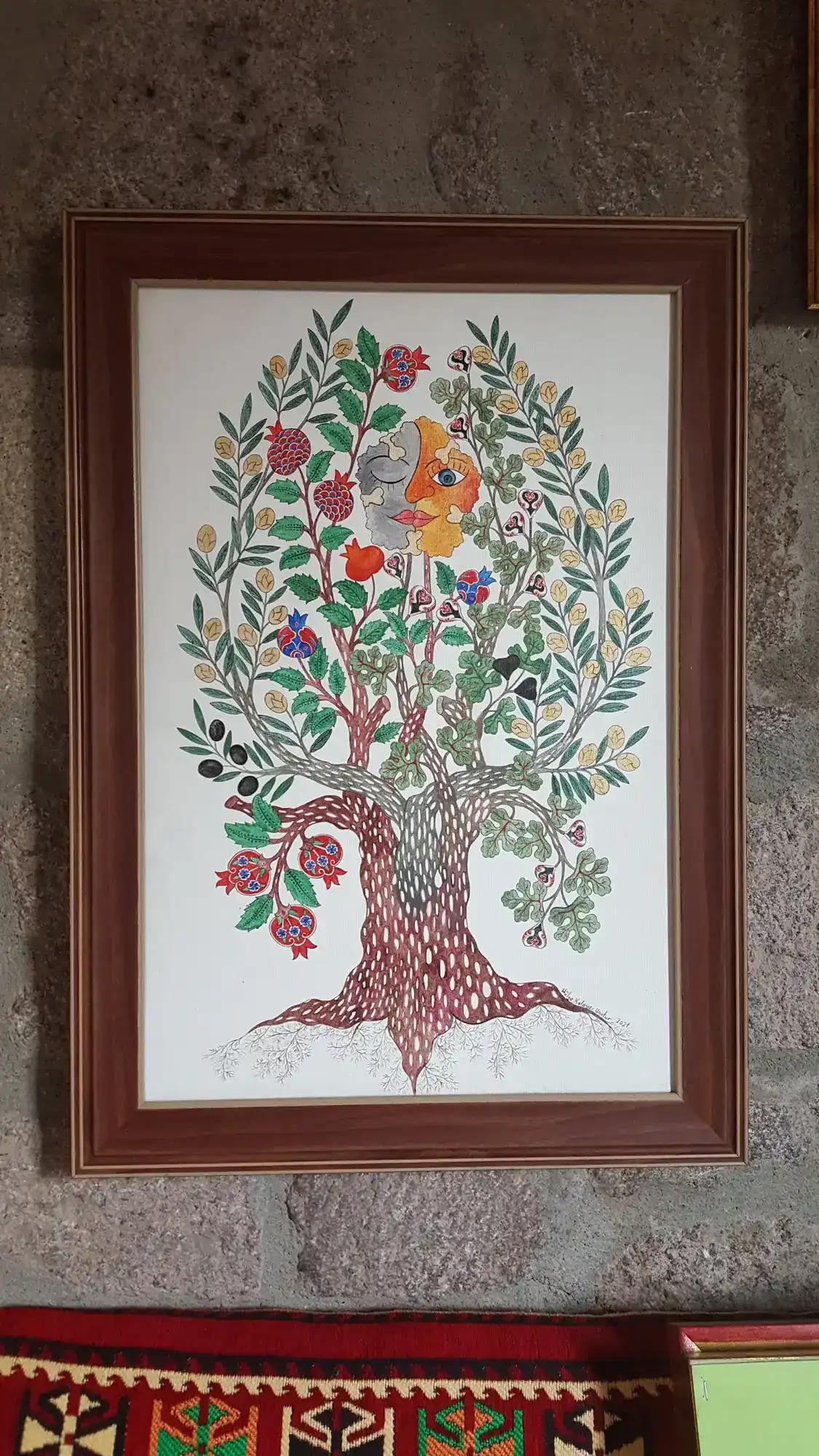 Tuval üzerine çalışmalar