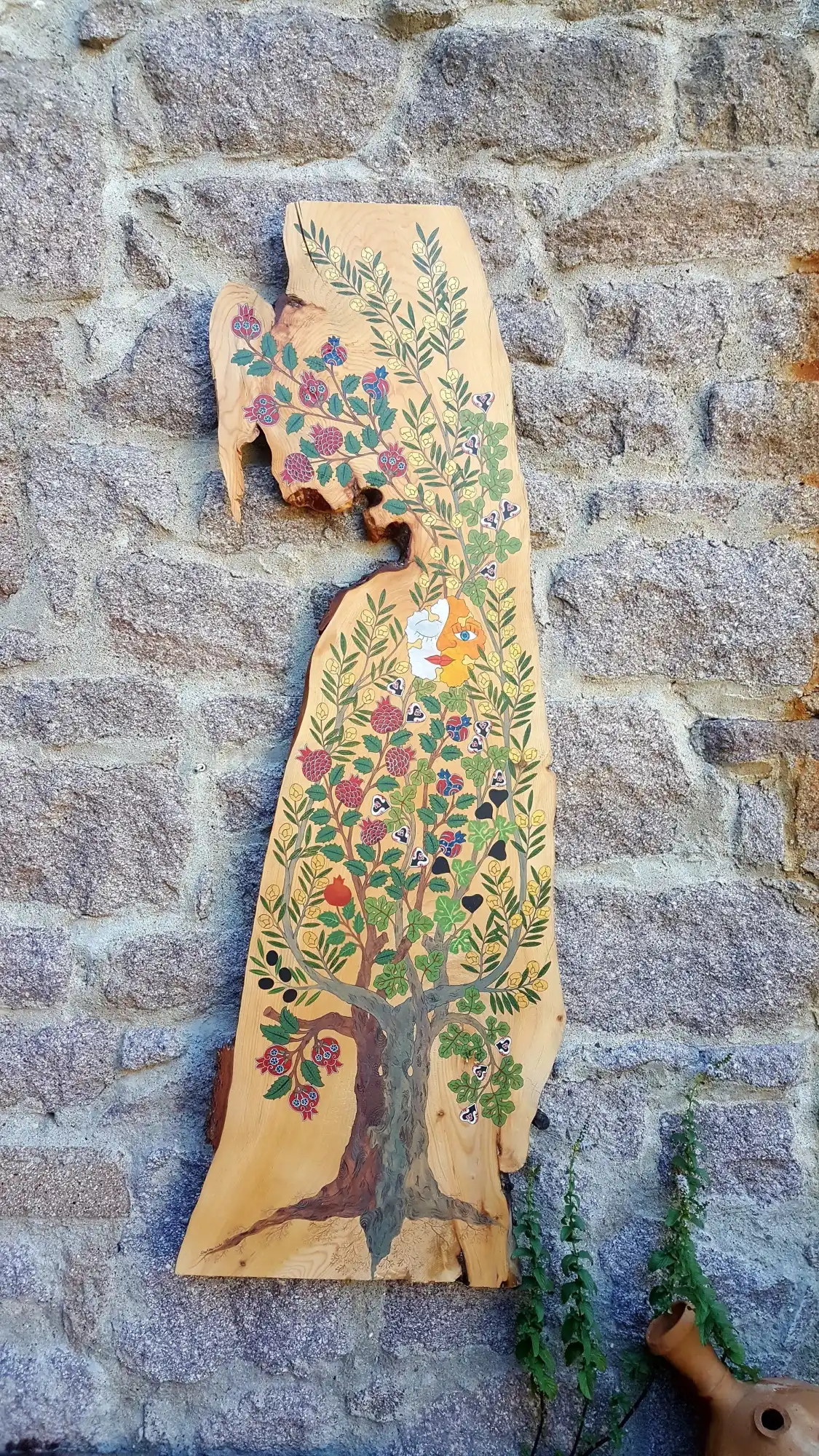 Ahşap üzerine çalışmalar